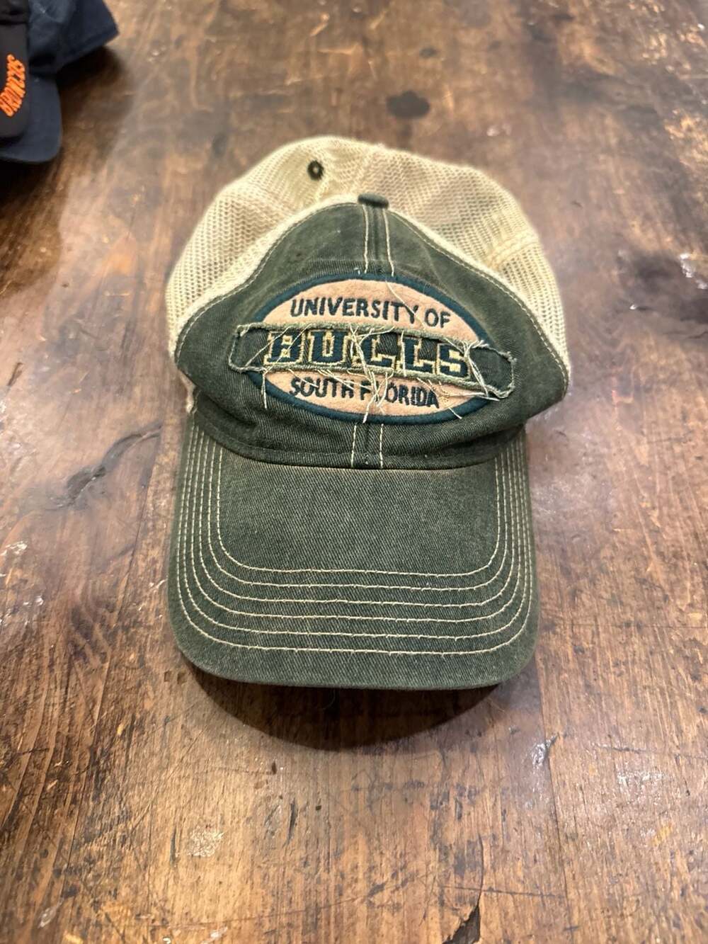 Legacy Athletic University of South Florida Bulls Distressed Trucker Hat